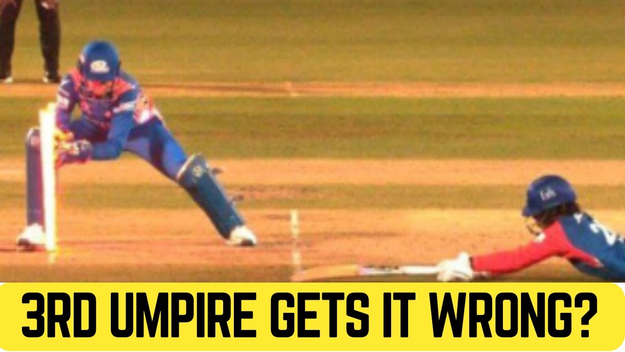 EXPLAINED: WPL run out controversy: Did 3rd umpire misinterpret rule? |Sports Today