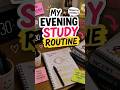 ACalm and random evening study vlog #studentlife #studylifebalance #study #class #studyhabits
