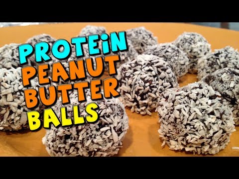 PROTEIN Peanut Butter Balls Recipe (No Bake!)