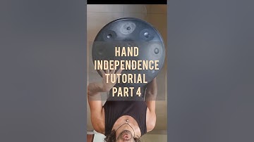 Hand independence Handpan Tutorial part 4 #handpan #handpantutorial #shorts #hangdrum