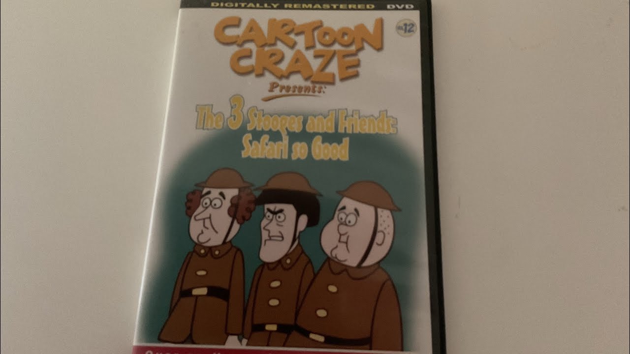 Opening to cartoon craze presents the 3 stooges & friend's safari