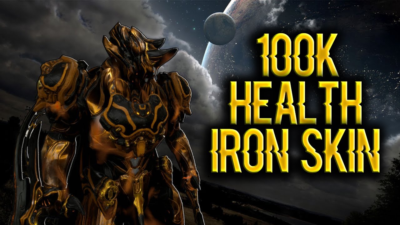 [WARFRAME] 100K HEALTH RHINO IRON SKIN BUILD AND GUIDE