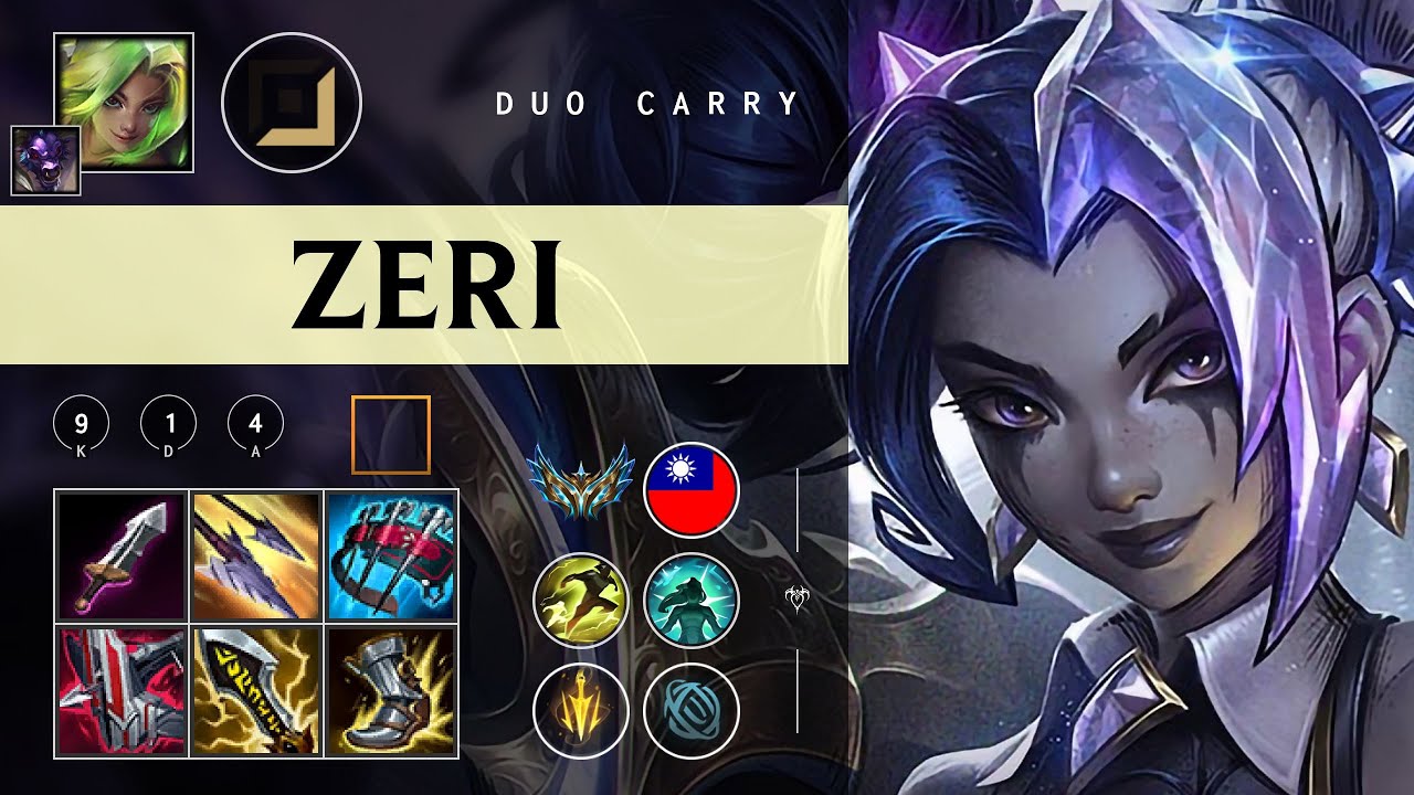 Zeri ADC vs Miss Fortune - TW Challenger Patch 26.03