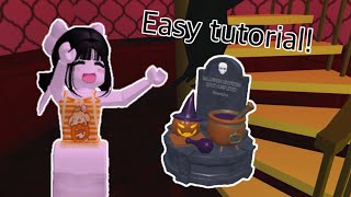 HOW TO ESCAPE THE HAUNTED HOUSE MAZE IN BLOXBURG! (EASY)