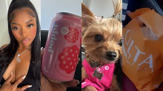 VLOG: Ulta Hail, A Dog Bone Stuck In Her Foot, Solo Date, Car Troubles &amp; more
