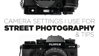 Camera settings for street photography & tips!  Fujifilm XT3 & X100F screenshot 5