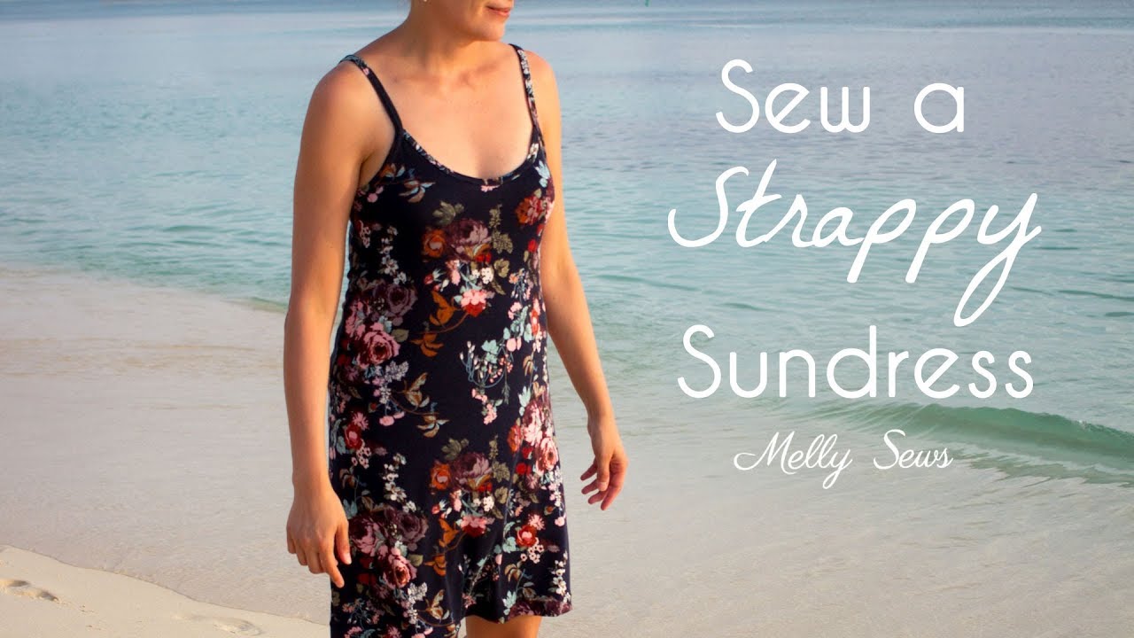How to Sew Adjustable Straps - Melly Sews