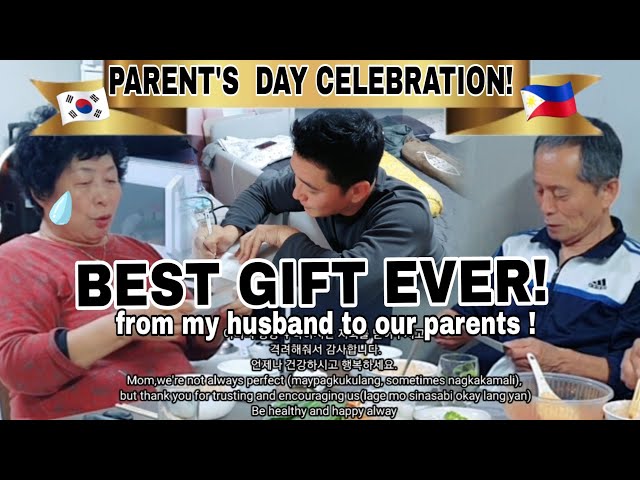 A TOUCHING LETTER for KOREAN PARENT'S DAY CELEBRATION | PRICELESS REACTION class=