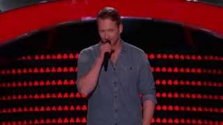 Video thumbnail of "The Voice USA 2015 -  Best Blind Audition -  Barrett Baber Performs Angel Eyes"