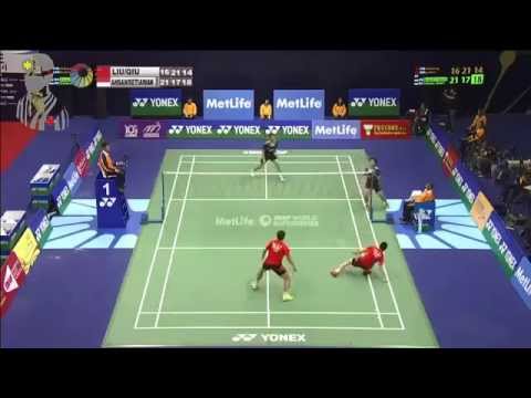 Highlight Badminton Final Hongkong Open Super Series - Moh Ahsan/Hendra Setiawan