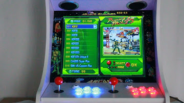 Tabletop Cabinet Arcade Game Machine.