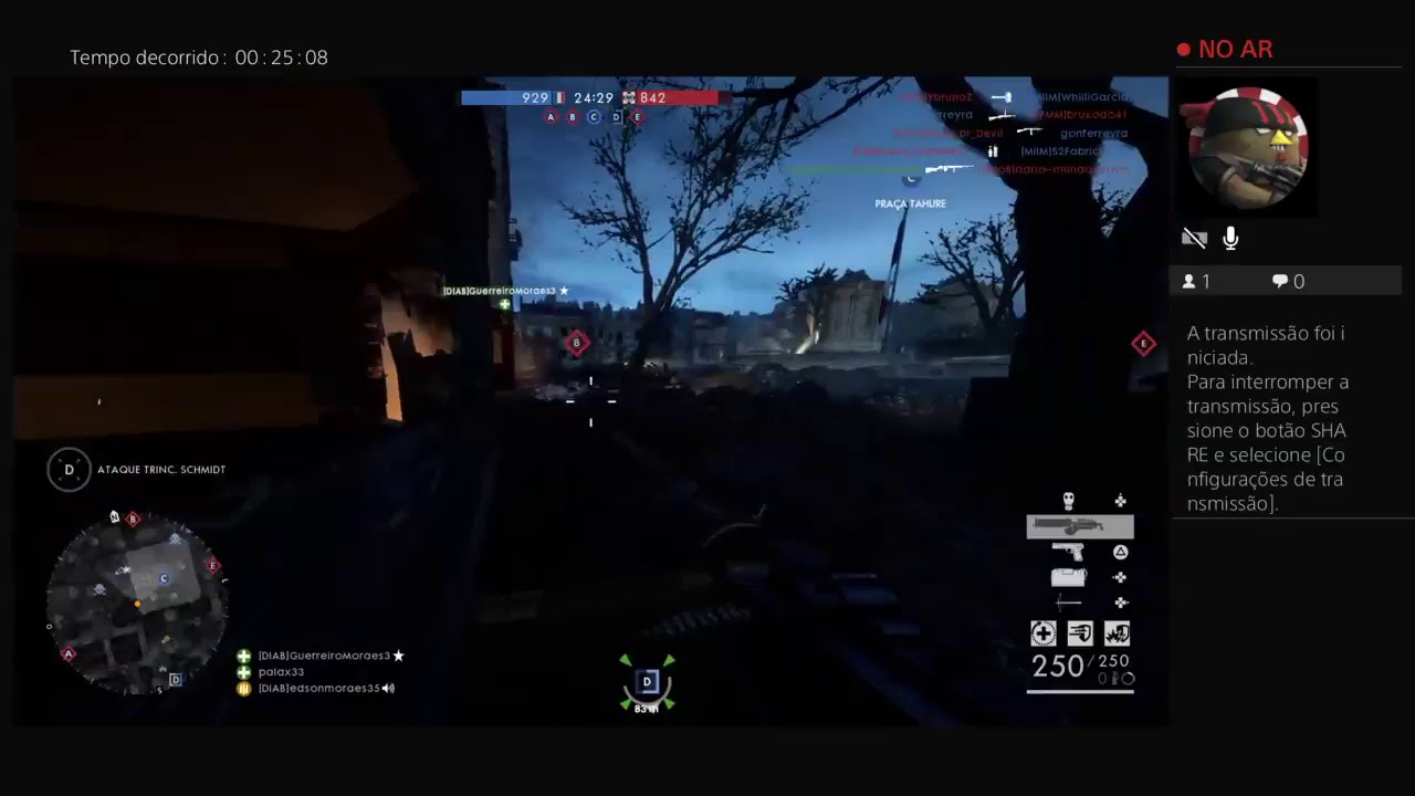 Transmissão ao vivo do PS4 de edsonmoraes35