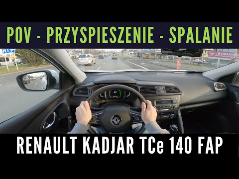 Renault Kadjar Tce 140 Fap [Spalanie, Przyspieszenie, Pov] - Youtube