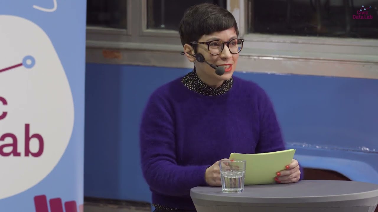 Keynote Julia Kloiber bei der Auftaktveranstaltung CDL