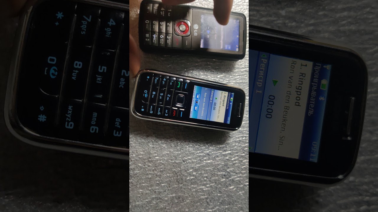 Битва легенд Lg gm 200 vs Nokia 6233