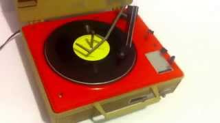 Vintage General Electric (GE) Solid State/Automatic Portable Record Player