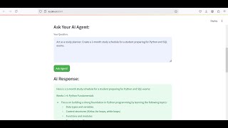 Build a Production-Ready AI Agent Chatbot with FastAPI, Langchain, and LangGraph |GenAI App Tutorial