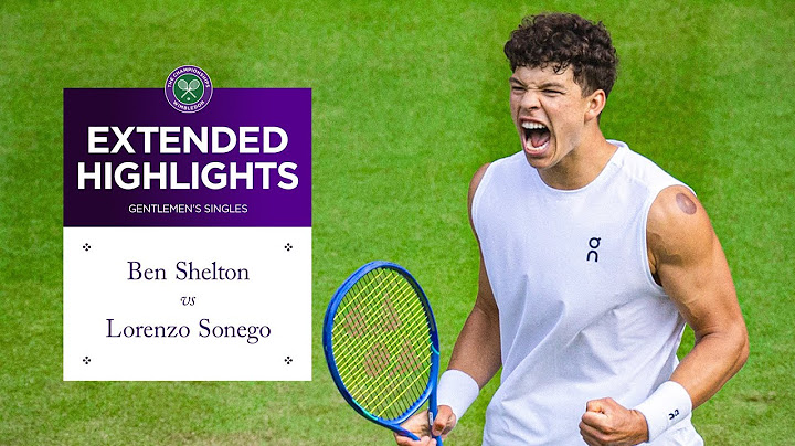 Unstoppable Power! | Ben Shelton vs Lorenzo Sonego | Extended Highlights | Wimbledon 2025