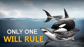 Orcas vs Great Whites: Showdown Between the Ocean’s Top Predators | AquaXplorer Documentary