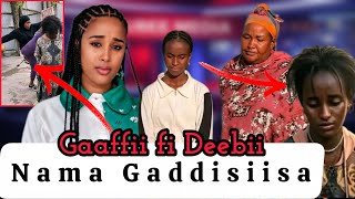 Nama Gaddisiisti - Gaaffii Deebii Mucayyoo gidduu kana vidiyoon ishee ijoo ta'e waliin 