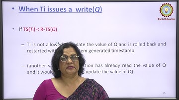 Concurrency Control Part-2 By Dr. Mamta Bhusry | AKTU Digital Education