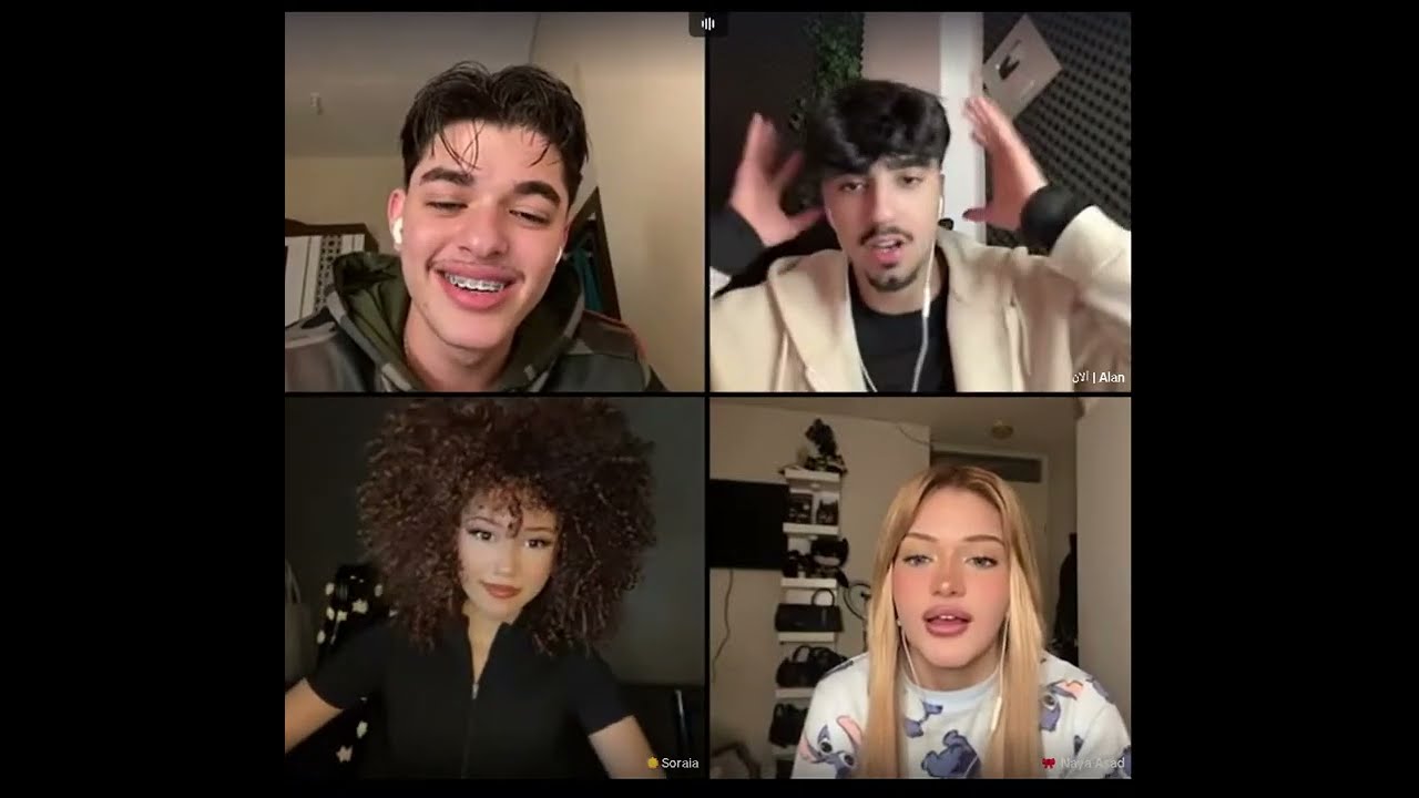 احمد وليد مع الآن ونايا رباعي مع صوفيا  الجزائرية احمد يتعرف عليها وهو مصدوم من الشعر