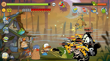 Swamp Attack - Hard Mode. Episode 10 Level 3 Gameplay Android walkthrough