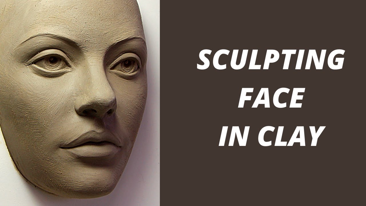Sculpting Face In Clay Sculpting Demo Youtube Sculpture Art Clay Sculpting Clay Paper Clay Art