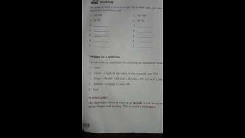 CLASS - V, COMPUTER CH-9 "ALGORITHMS AND FLOWCHARTS" BY REENA PRASAD