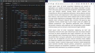 Responsive Counter up Animation HTML CSS & jQuery