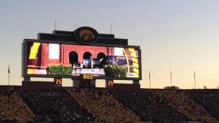Brett Greenwood leads the Hawkeye swarm