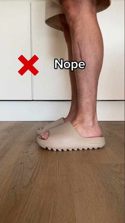 Yeezy Slides richtig stylen 😇🤝 #yeezy #yeezyslides #sneakers