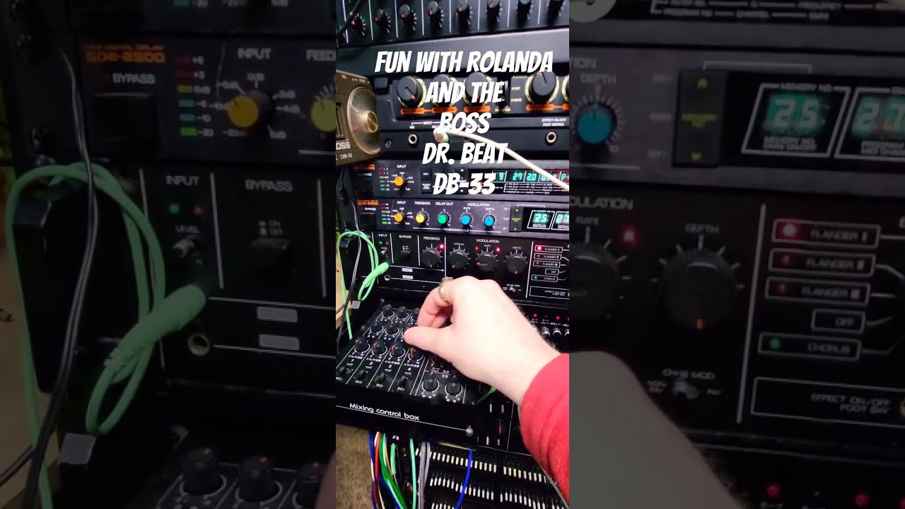 Boss DR. Beat DB-33 Meets Rolanda? - YouTube