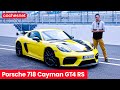 Porsche 718 Cayman GT4 RS | Prueba / Test / Review en español | coches.net