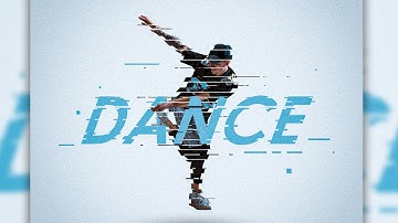 How to Create a Minimalist Glitch effect - Professional Dance poster Design - Photoshop Tutorials