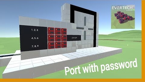 Evertech Sandbox: Door with Password V0.1