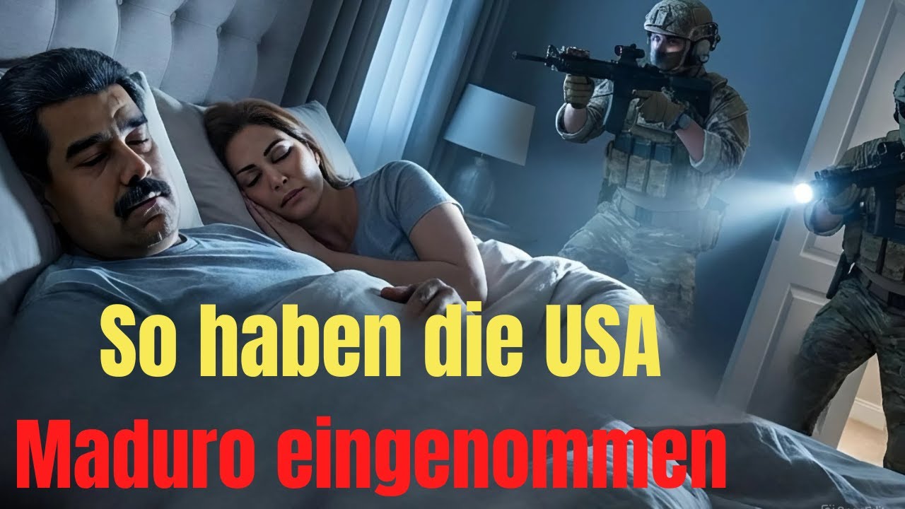 Wie die USA Venezuelas Präsidenten Maduro im Schlaf überraschten