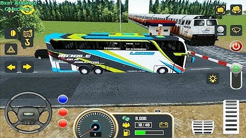 Mobile Bus Simulator Game 3D #39 - New Bus Driving Games 2020 - Android GamepPlay