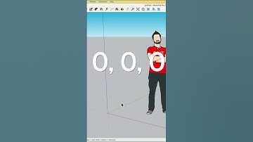Absolute zero in Sketchup #shorts #sketchup