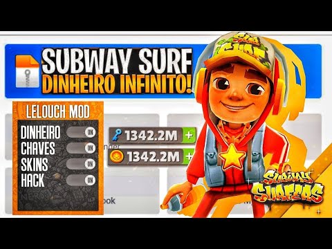 Subway surfers dinheiro infinito (chave e ouro) melhor hakear 