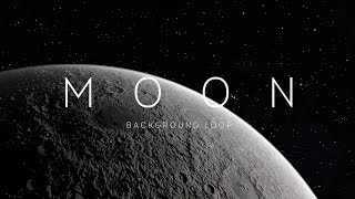 Rotation Moon Background | Loop Video