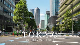 【4K】東京ドライブ 豊洲 虎ノ門ヒルズ 東京駅 銀座 上野 / TOKYO Drive【#129 】