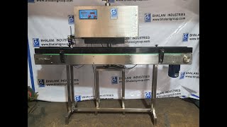 Automatic Induction wad sealing machine, Induction foil sealing machine from Bhalani Industries.