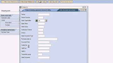 SAP SD - Outbound Delivery Part 2