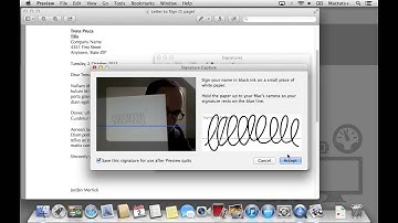 Quick Tip: Digitally Insert Signatures into Documents Using Preview