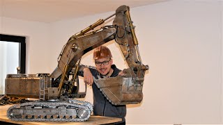 RC Modellbagger XXL / RC Bagger 180kg /BUILDINGREPORT Part 6 / Baubericht Teil 6/ RC Excavator XXL