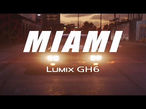 Panasonic Lumix GH6 - "MIAMISTERY" (Anamorphic)