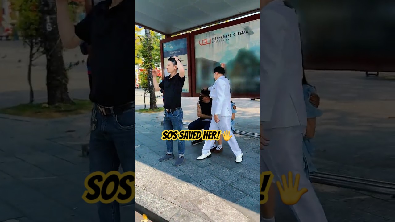 WH | She signaled SOS on her palm...[WHITE HERO] 