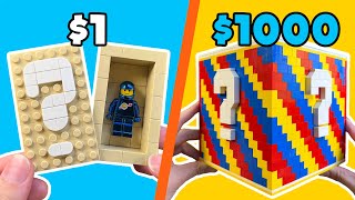 $1 vs $1000 LEGO МИСТЕРИ БОКСЫ