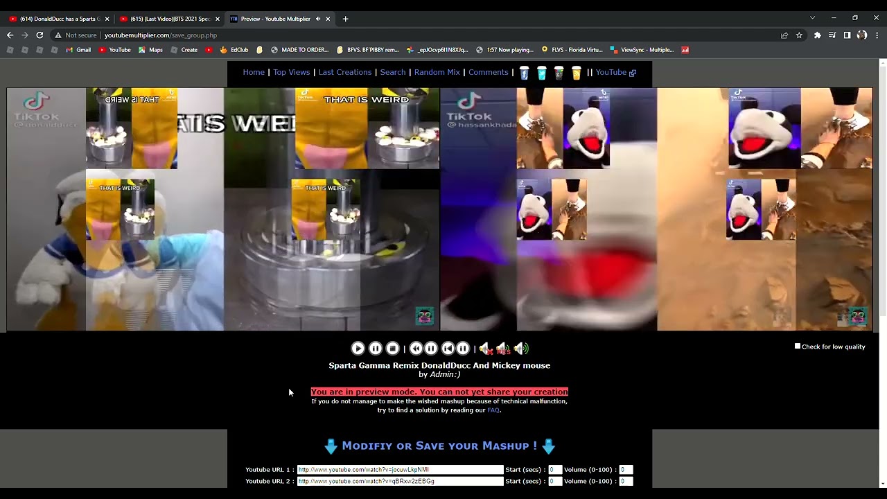 DonaldDucc And Mickey mouse has a Sparta Gamma Remix